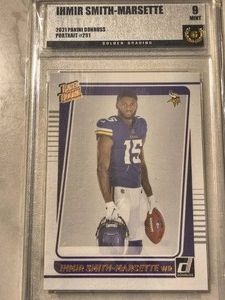 Ihmir Smith-Marsette Rated Rookie Card Graded 10