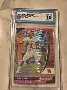 Kyler Murray Football Card Graded 10