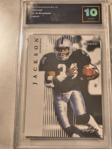 Bo Jackson Football Card Graded 10