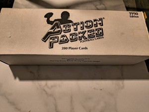 1990 Edition Action Packed Football Cards