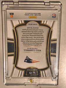 Will Campbell (#179) Trading Card