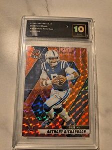 Anthony Richardson Trading Card Graded 10