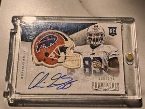 DaRick Rogers Rookie Patch Autograph Trading Card
