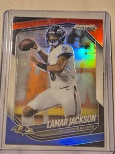 Lamar Jackson Football Card