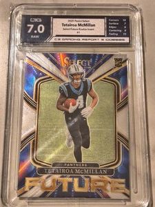 Tetairoa McMillan #1 Rookie Card Graded 7.0