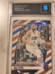 Max Strus Basketball Card Graded 8