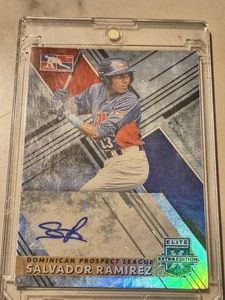 Salvador Ramirez Autographed Baseball Card