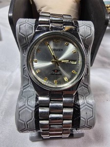 Automatic Stainless Steel Day-Date Watch  36mm