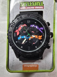 NEW Teenage Mutant Ninja Turtles TMNT Nickelodeon Watch  2017  Collector Tin