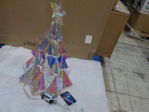 Kringle Express Holographic RGB Characters Tree