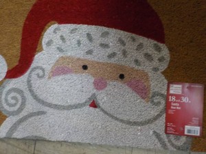 18 x 30 Santa Door Mat