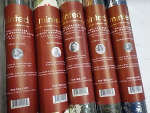 5 rolls Holiday Gift Wrap