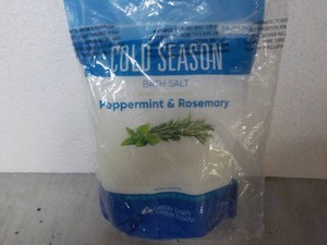 2 lb. Bag Epson Cold Season Peppermint and Rosemary Bath Salt