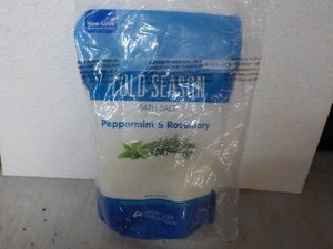 2 lb. Bag Epson Cold Season Peppermint and Rosemary Bath Salt