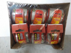 6 rolls Scotch 2 x 800 Long Lasting Moving and Storage Tape