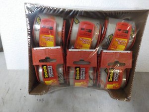 6 rolls Scotch 2 x 800 Long Lasting Moving and Storage Tape