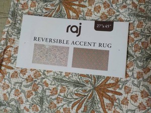 Reversible RAJ Accent Rug 27 x 45