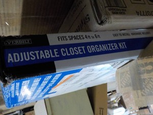 Adjustable Closet Organizer Kit
