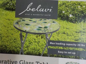 Decorative Glass Table