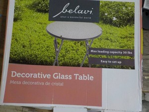 Decorative Glass Table