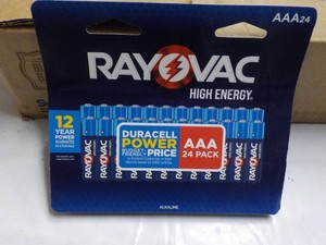RAYOVAC 24 AAA Batteries