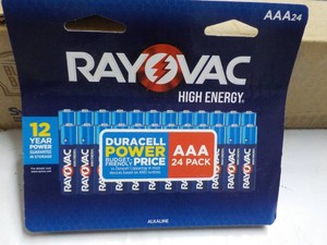 RAYOVAC 24 AAA Batteries