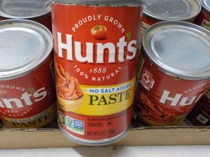 24 Cans Hunts 6 oz Tomato Paste