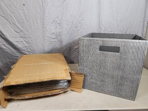 Case of 6 New Fabric Bins