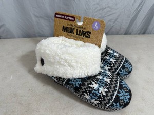 New Pair of Muk Luks Slippers - Size Large