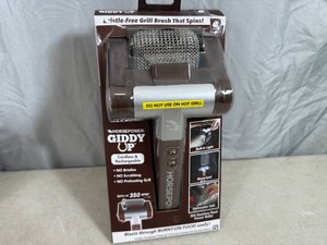 New Horsepower Giddy Up Rechargeable Electric Grill Brush