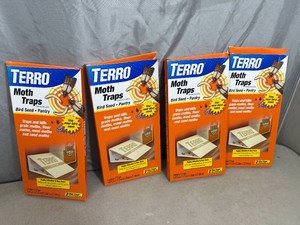 8 New Terro Moth  Bug  Spider Traps