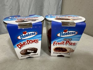 New Hostess Ding Dongs and Cherry Fruit Pies Scented Candles
