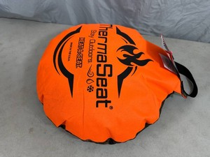 New ThermaSeat Heat-A-Seat Cushion - Blaze Orange