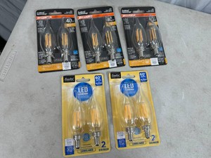 New LED Candelbra Light Bulbs