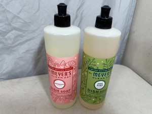 2 New Mrs. Meyers Clean Day Dish Soap