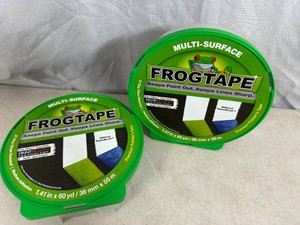 2 New Rolls of Frogtape Premium Painters Tape - 1.41 inch