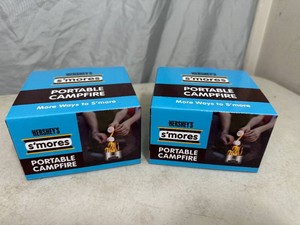 2 New Hersheys Smores Portable Campfire