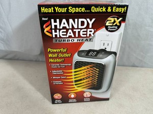 New Handy Heater Wall Outlet Space Heater