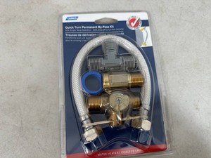 New Camco RV Water Heater Bypass Kit for Winterizing Campers