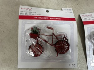 46 New Ashland Tiny Treasures Mini Bicycle - Mini Embellishment  Decoration