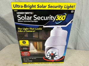 New Solar Security 360 Motion Activated Spotlight - Looks like Camera