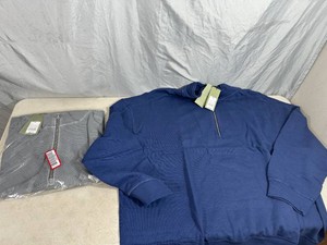 2 New Quarter Zip Sweaters - Size 4XL