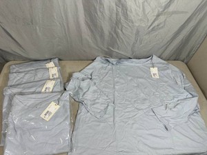 5 New Long Sleeve Womens Cotton Shirts - Size 2XL