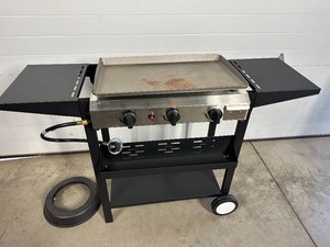 New 3 Burner Flat Top Gas Griddle
