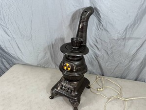 Vintage Ceramic Stove Lamp