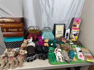 Digital Camera, Beanie Babies, Games, Lamps, Small Housewares
