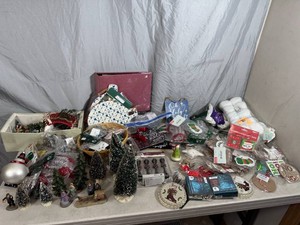 Assorted New and Pre-Owned Christmas Decoration, Ornaments, and More