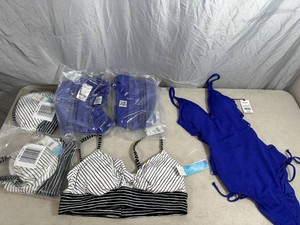 6 New Swimsuits - Size Large and XS