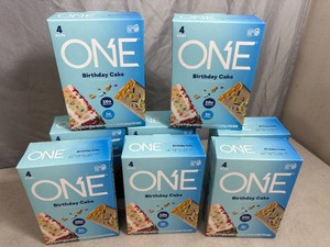 8 Boxes of ONE Protein Bars Birthday Cake - Past Freshness