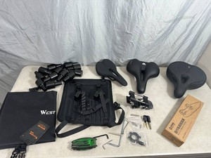New Bike Parts, Bags, Bicycle Seats, Fender, and More